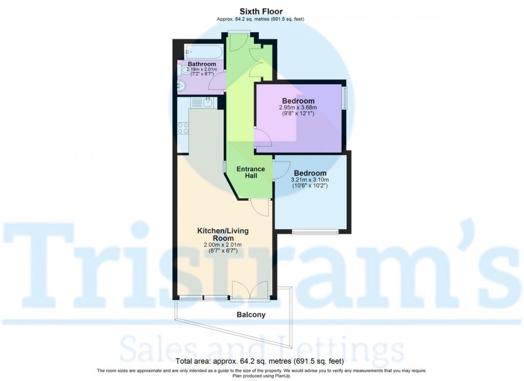 Floorplan for The Ice House, Bolero Square