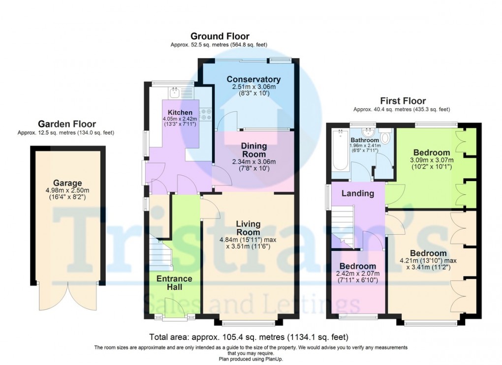 Floorplan for Greenland Crescent, Beeston