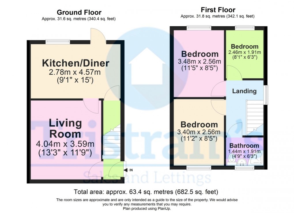 Floorplan for Plantation Road, Wollaton