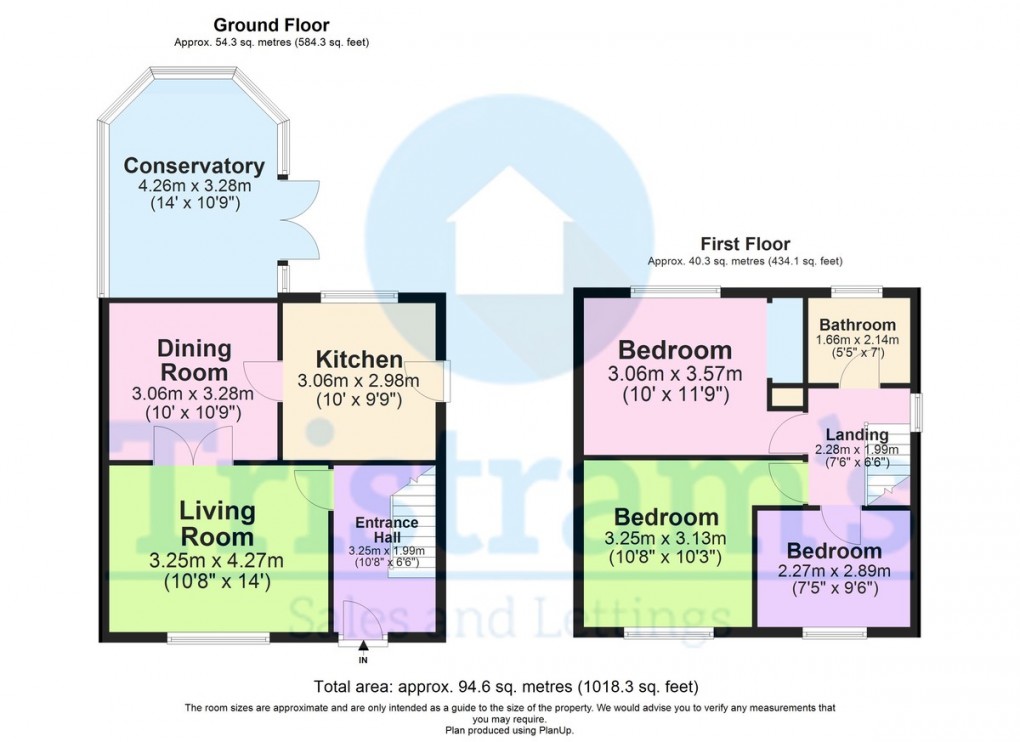 Floorplan for Wigman Road, Bilborough