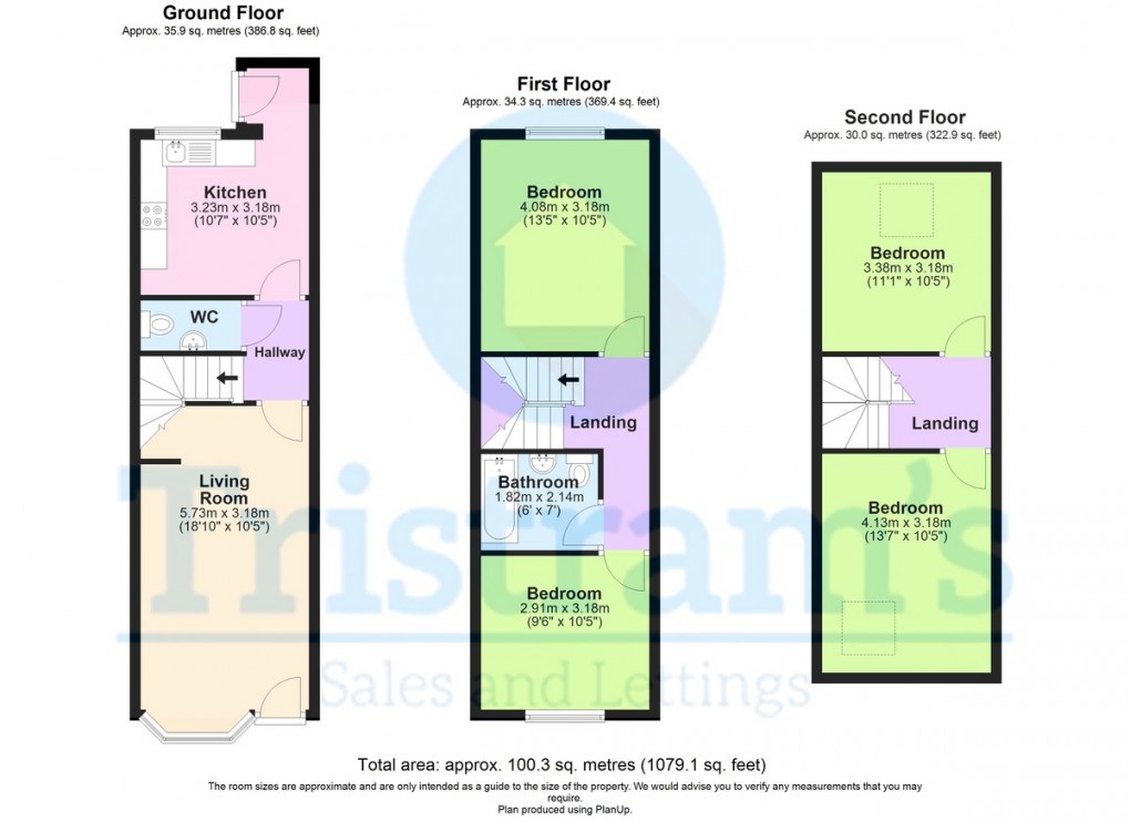 Floorplan for Flitterman Mews, Wilford Crescent East