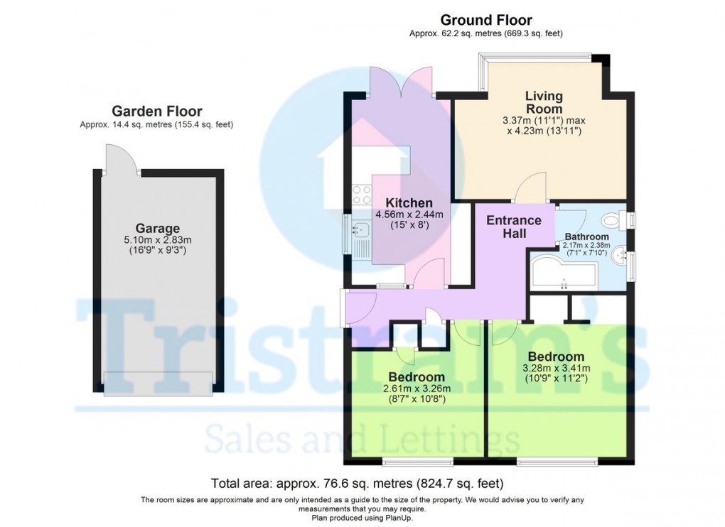 Floorplan for Moorsholm Drive, Wollaton